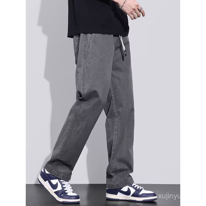 กางเกงลำลองผู้ชาย สไตล์ใหม่ ออกแบบให้ใส่สบาย สำหรับOOTDทุกวัน