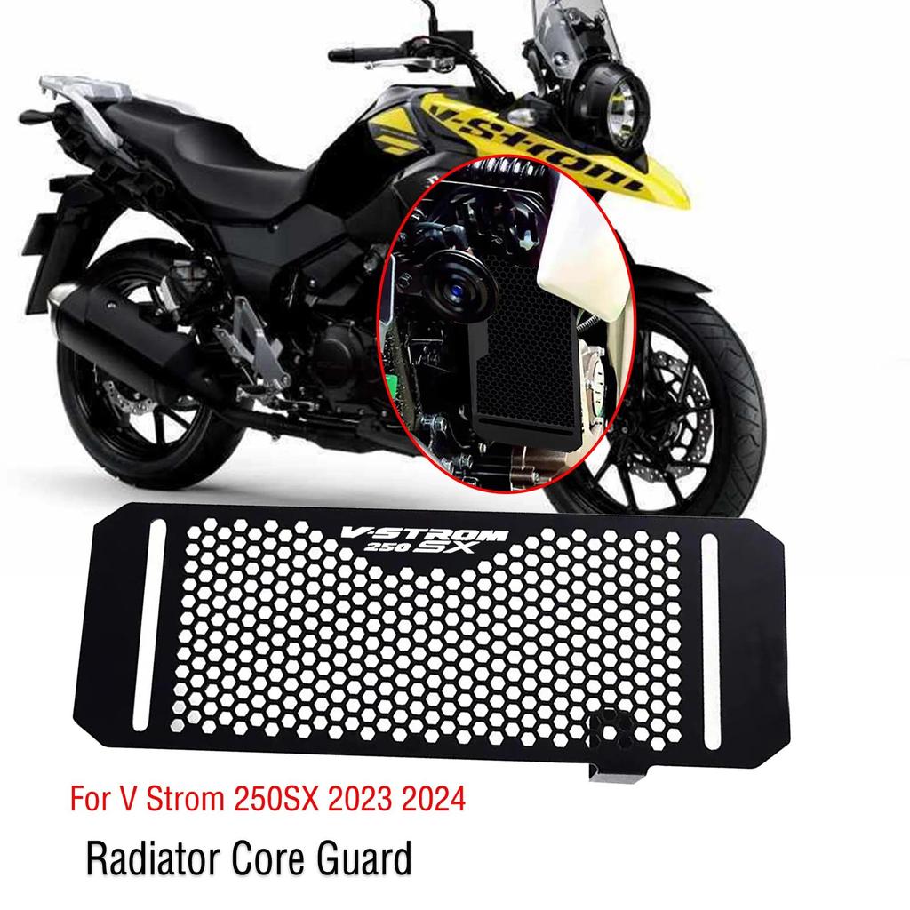 สําหรับ V Strom 250SX 2023 2024 หม้อน้ําใหม่รถจักรยานยนต์ GUARD หม้อน้ํา Core GUARD หม้อน้ํา V-Strom