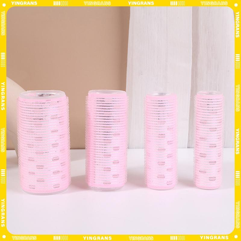 [yingrans] 4size Hair Rollers Hair Curlers Lazy Curler Hair Roller พร้อมแผ่นอลูมิเนียม TH - รูปที่ 5