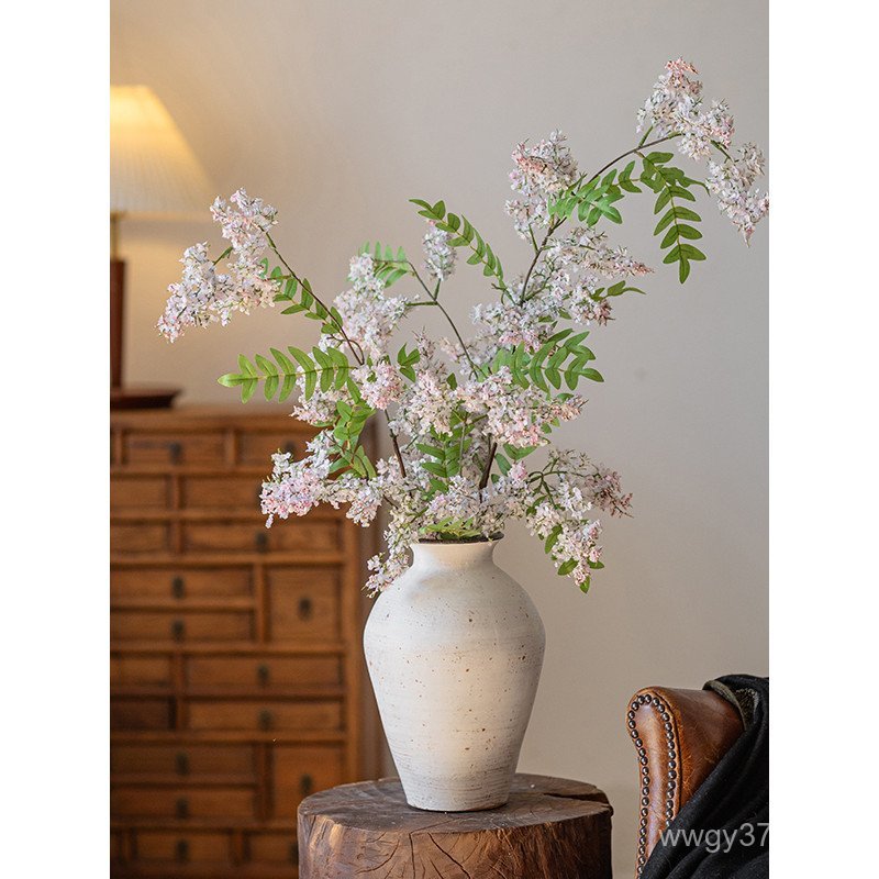 เครื่องประดับ ตั๊กแตน ดอกไม้ตกแต่งเครื่องประดับห้องนั่งเล่นโต๊ะรับประทานอาหารแสงหรูหราช่อดอกไม้ดอกไม