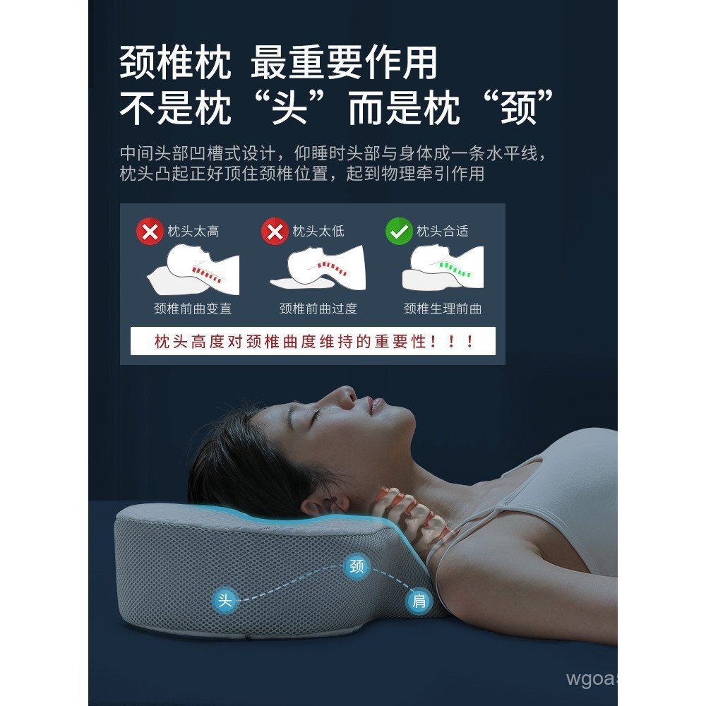 Ergonomic ปกป้อง Fortune Pack กระดูกสันหลังส่วนคอโดยเฉพาะปกป้องกระดูกสันหลังส่วนคอหมอนกระดูกสันหลังส