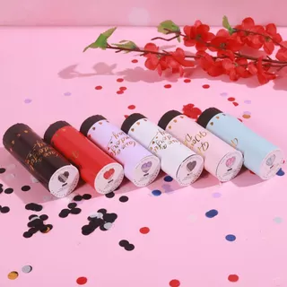 พลุกระดาษ งานแต่ง แบบหมุน PAPER SHOOT งานเลี้ยงวันเกิดเซอร์ไพรส์ งานเฉลิมฉลอง Party Confetti