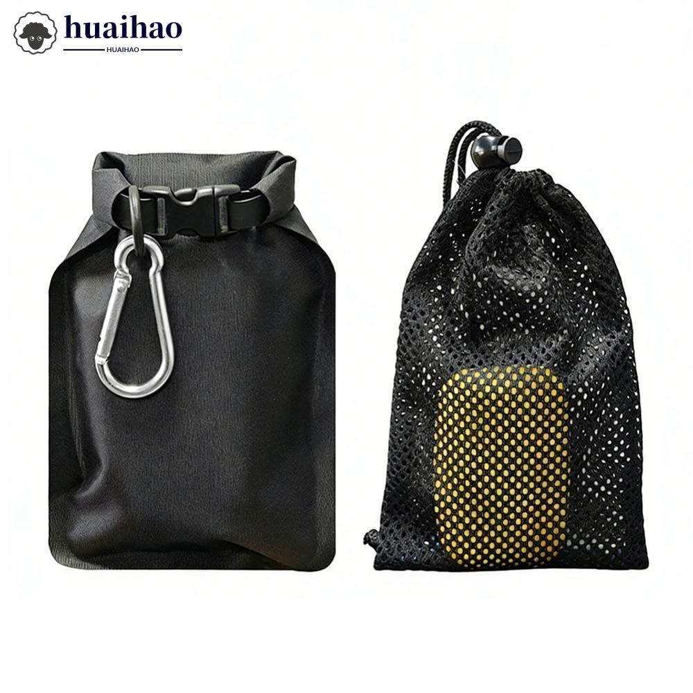 HUAIHAO แบบพกพากันน้ําฝุ่นสบู่แห้งเปียกแยกที่วางสบู่กลางแจ้ง Camping Gym อุปกรณ์อาบน้ําอุปกรณ์ R7Y1