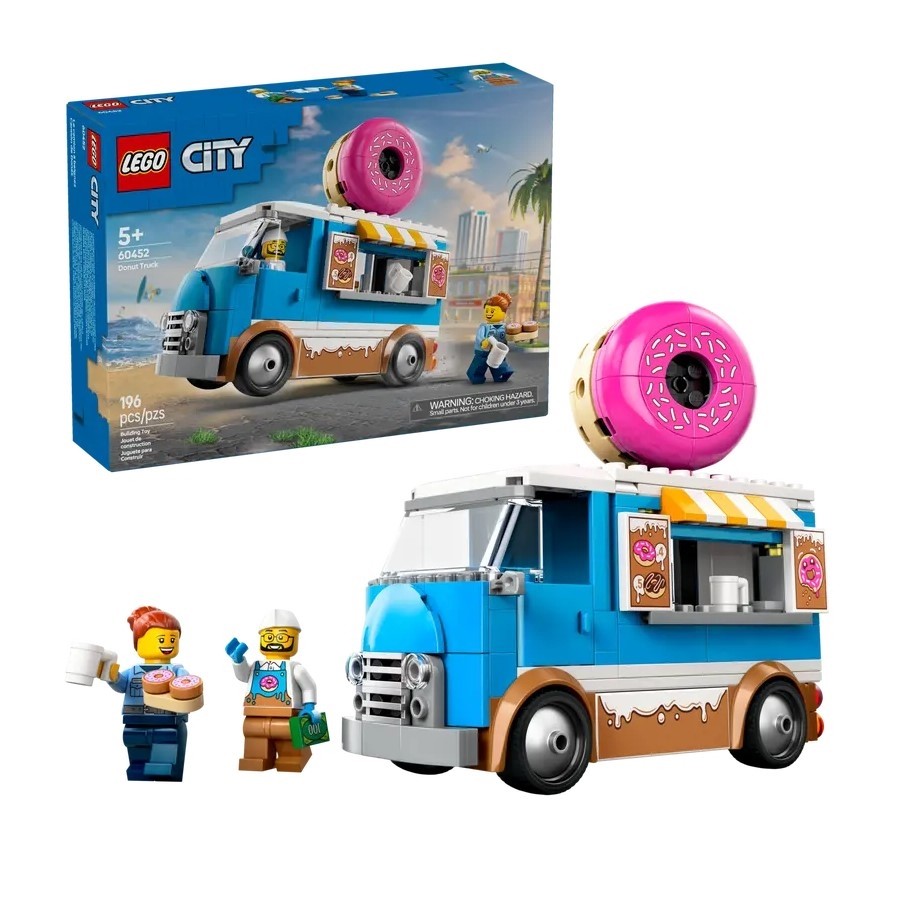 LEGO City Donut Truck 60452 (#25496)