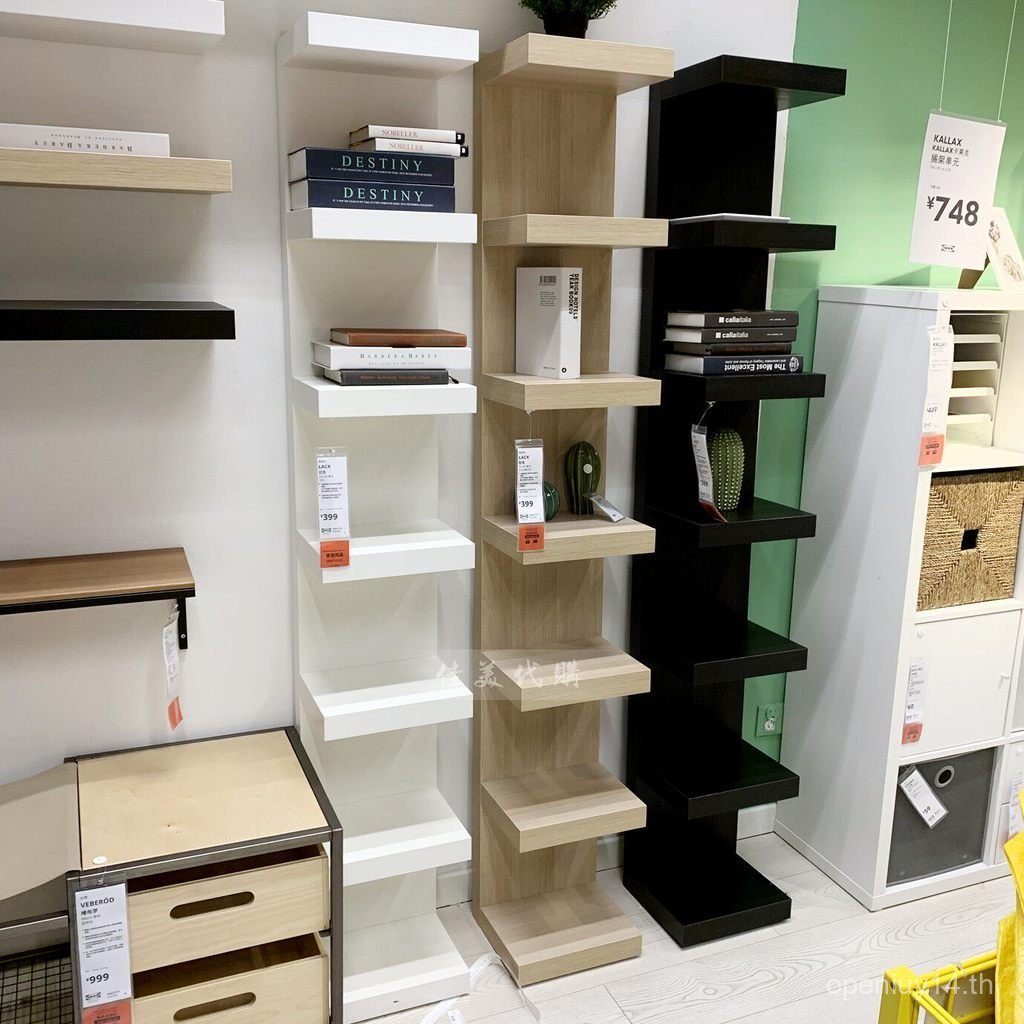 IKEA สร้างสรรค์ IKEA IKEA IKEA ชั้นวางของติดผนัง ชั้นวางซีดี ชั้นวางของติดผนัง ชั้นวางห้องนั่งเล่น ช