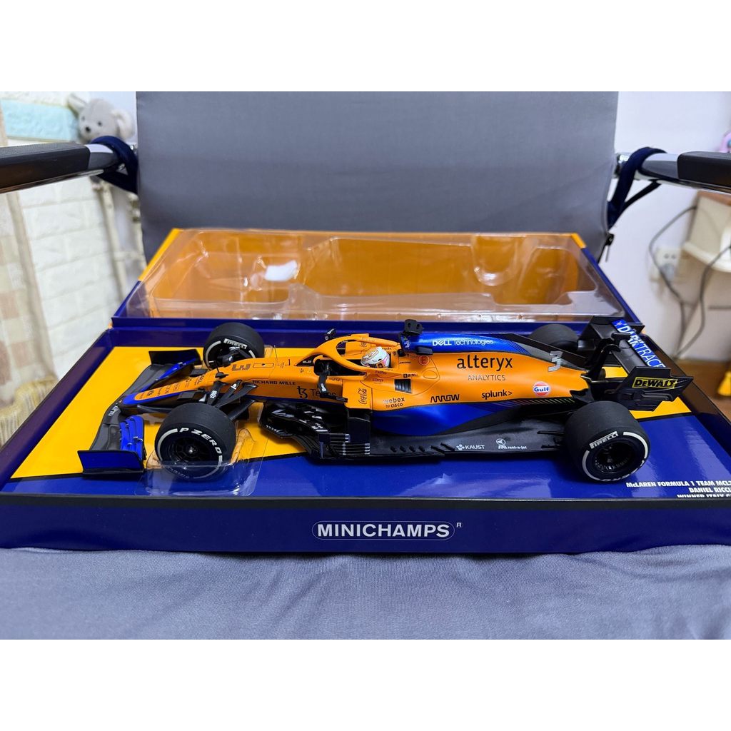 Ck Gift Box Version Ricardo Monza Last Win MCL35M 2021 Race Season Italy Station Champion 1/18 Scale