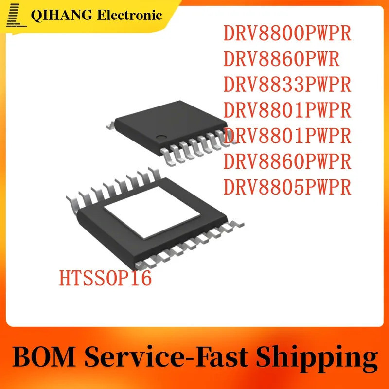 5PCS DRV8800PWPR DRV8860PWR DRV8833PWPR DRV8801PWPR DRV8805PWPR HTSSOP16 ชิป ic
