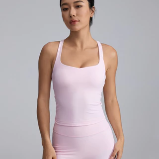 【LASYYOGA】 สปอร์ตบราคอรูปตัว U ออกแบบแห้งเร็ว ผ้าเป็นมิตรกับผิว เหมาะสำหรับโยคะและพิลาทิส