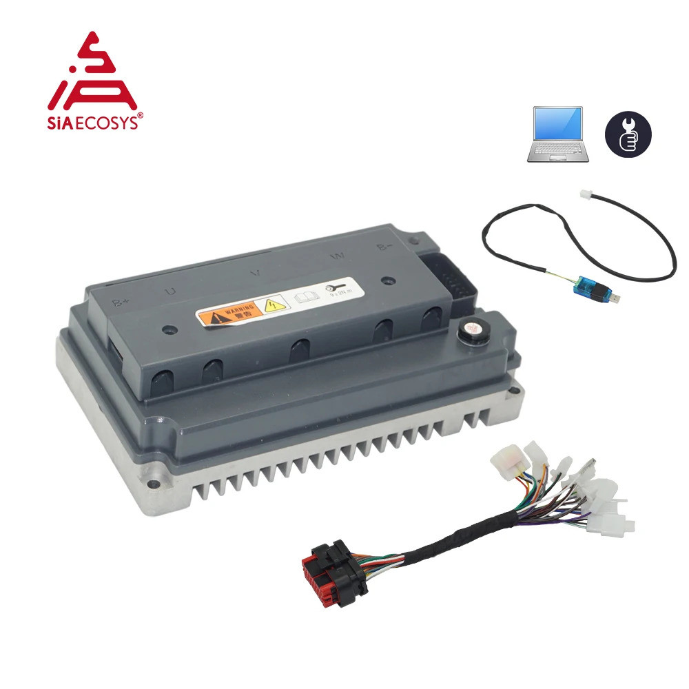 SiAECOSYS/VOTOL EM150-2sp โปรแกรม 72V 390A 105KPH Controller สําหรับสกู๊ตเตอร์ไฟฟ้าจักรยาน E-Motorcy