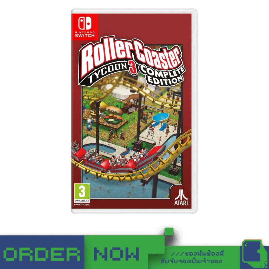 Nintendo Switch™ NSW RollerCoaster Tycoon 3 [Complete Edition] [bY ClaSsIC GaME]