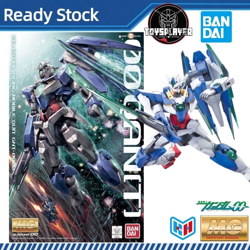 Bandai MG 1/100 กันดั้ม 00 Qan[T] ชุดโมเดล