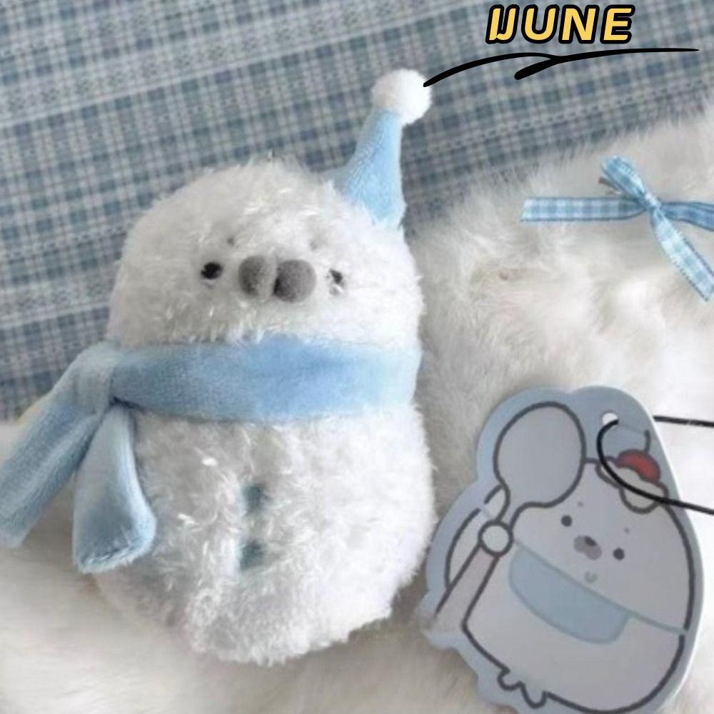 พวงกุญแจ Seal Snowman Mini ของเล่นตุ๊กตา การ์ตูน DIY สไตล์สำหรับกระเป๋าเป้