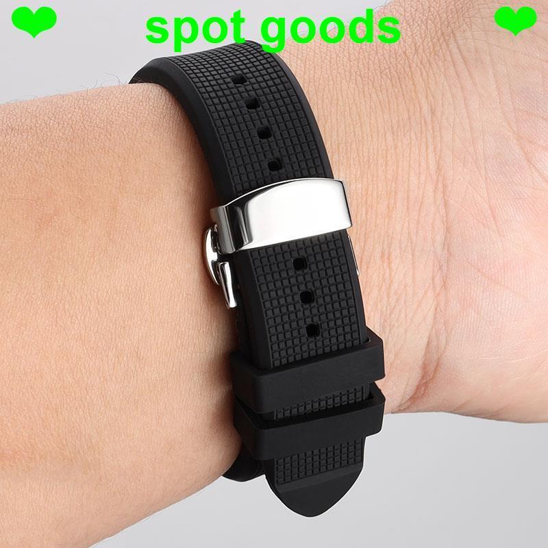 สายนาฬิกา Substitute Fossil Strap Fossil Fossil LE1158IP Joint รุ่น BQ2658 สายนาฬิกาซิลิโคนชาย