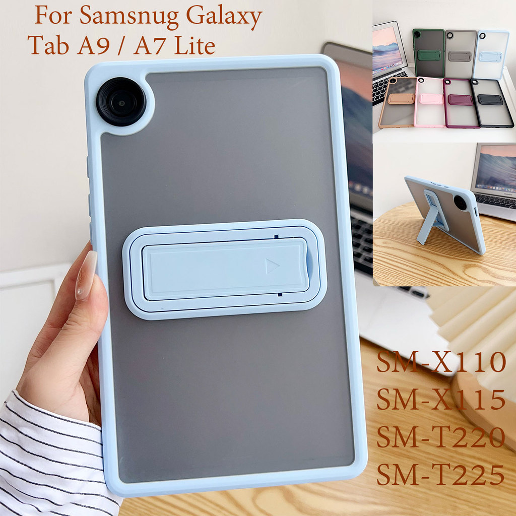 สําหรับ Samsung Galaxy Tab A9 X110 X115 นิ้วแฟชั่นคุณภาพสูง Matte PC Hard Case สําหรับ Galaxy Tab A7