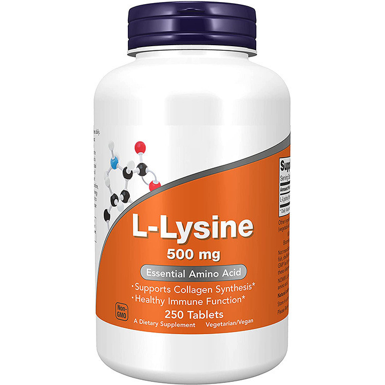 พร้อมส่ง ผู้ผลิตเครื่องกําเนิดไฟฟ้า Speedy Supply ส่งออก Lysine Capsules L-Lysine Capsules60 แคปซูล2