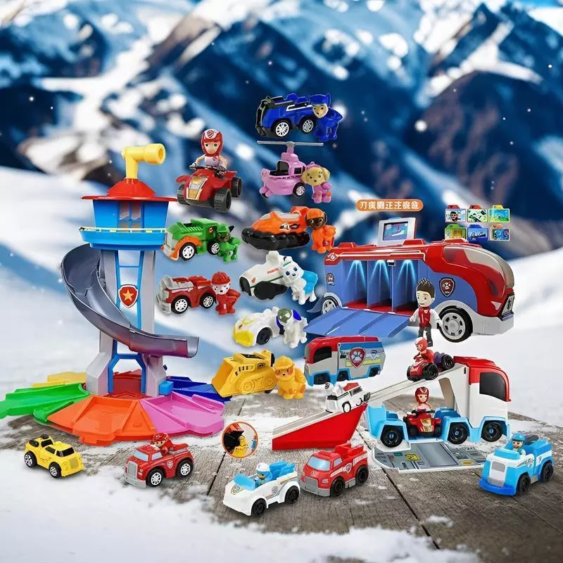Paw Patrol Tower Mighty Pups ชุดของเล่นรถบัสพร้อมฟิกเกอร์ thumbnail 9