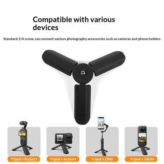 เหมาะสําหรับ DJI OSMO POCKET 4P/Pocket 4/ pocket 3 เดสก์ท็อปขาตั้งกล้องฐานยึดอุปกรณ์เสริมกล้อง Stabilizer Selfie Extension Rod