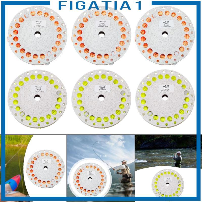 [figatia1] Fly Fishing Line อุปกรณ์ตกปลาน้ําจืดแบบพกพา,Compact,Sturdy, Outdoor, Fish Line Weight For