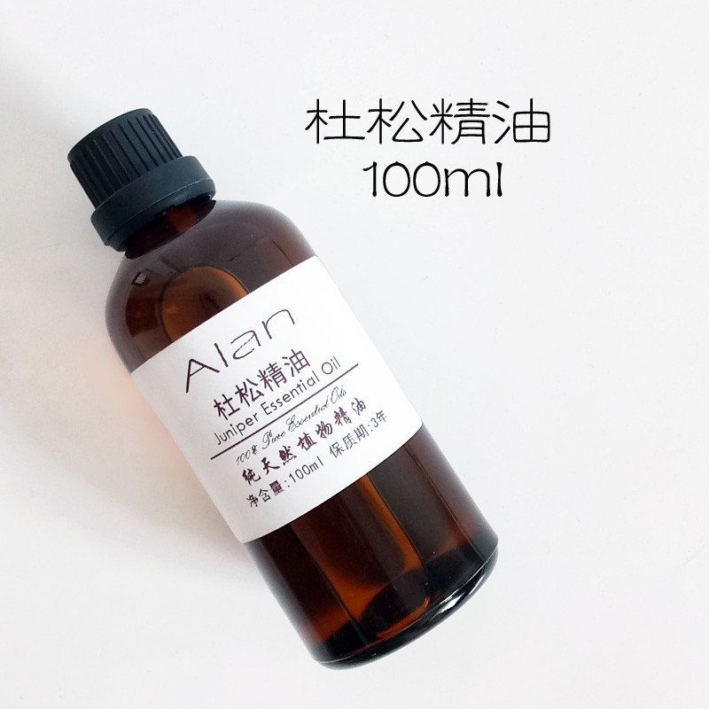 ฝรั่งเศสนําเข้าน้ํามันหอมระเหย Juniper Juniper Seed Essence Juniper Nut Essential Oil 100ml Skin Car