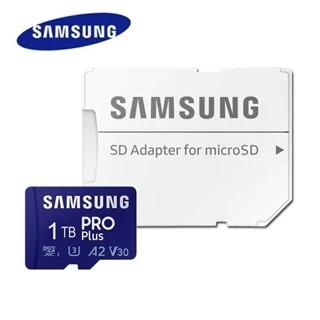 SAMSUNG PRO Plus Micro SD2TB 1TB Micro SD/TF Card 256gb 128GB แฟลช Micro Card 512GB U3 4K หน่วยความจ
