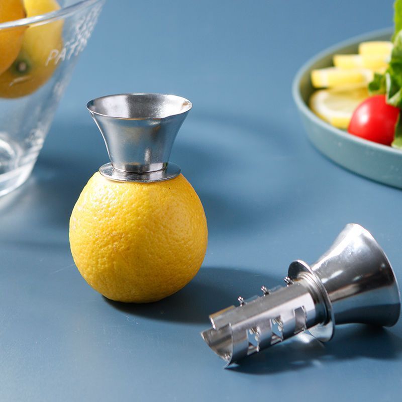 Lemon Diamond สแตนเลสคั้นน้ําผลไม้ด้วยตนเอง Lemon Juice Extractor bar bar bar เครื่องมือปรุงรสบาร์เทนเดอร์ Mini Juicer bar Tools26.4.10 ราคา ถูกที่สุด ดีลบีเคเค แกลเลอรีภาพที่ 6
