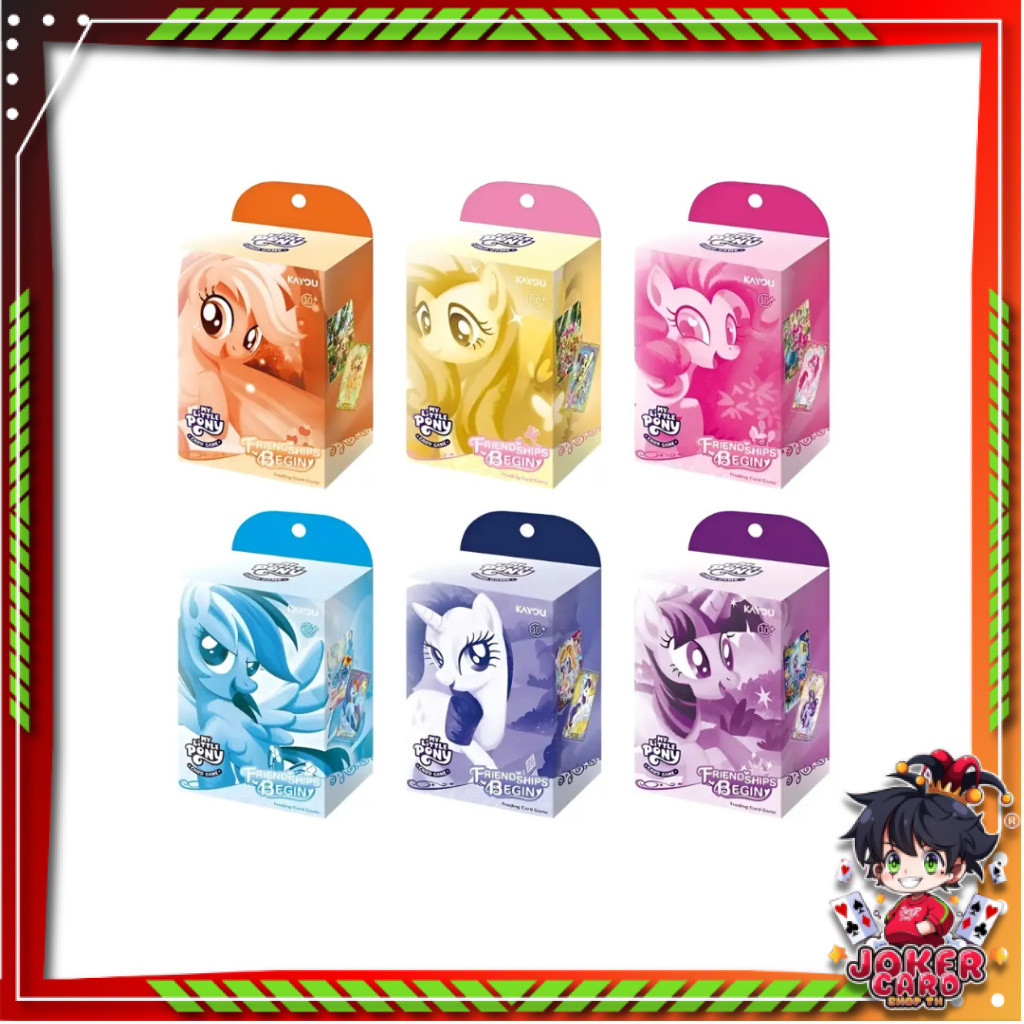 [ แยกกล่อง ] Starter Deck  My Little Pony Trading Card Game Friendships Begins (p2)