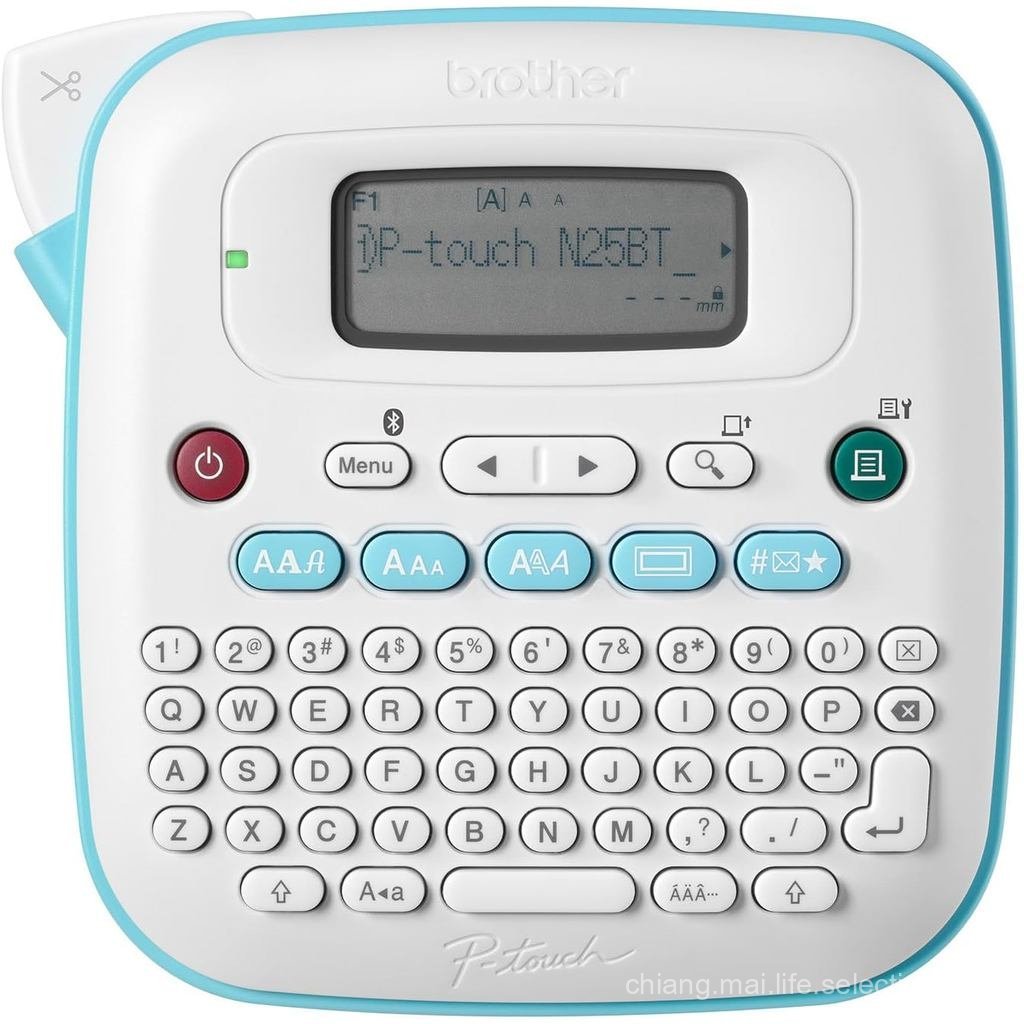 Brother P-Touch PT-N25BT เครื่องทําฉลากเชื่อมต่อส่วนบุคคล  แอพ Design&Print2 แบบพกพา มือถือ และพิมพ์