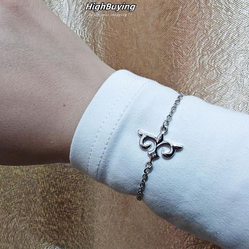 [ซื้อสูง] Almaty Shepherd Horn สร้อยข้อมือผู้หญิงทิเบตสไตล์ชาติพันธุ์สร้อยข้อมือเฉพาะส่วนบุคคลเครื่อ