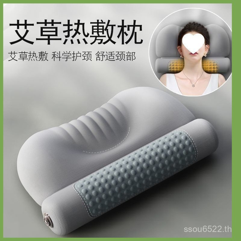 คอ Aid ทรงกระบอก Care หมอนนอน Moxibustion หมอนนอนหมอนกระดูกสันหลังประคบร้อนกระดูกสันหลังส่วนคอความร้