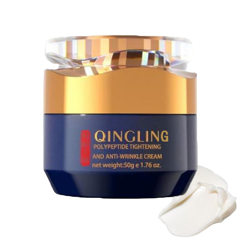 Qingling Crema Para Arrugas, Qingling ครีมกําจัดริ้วรอย, Qingling Polypeptide กระชับและครีมต่อต้านริ