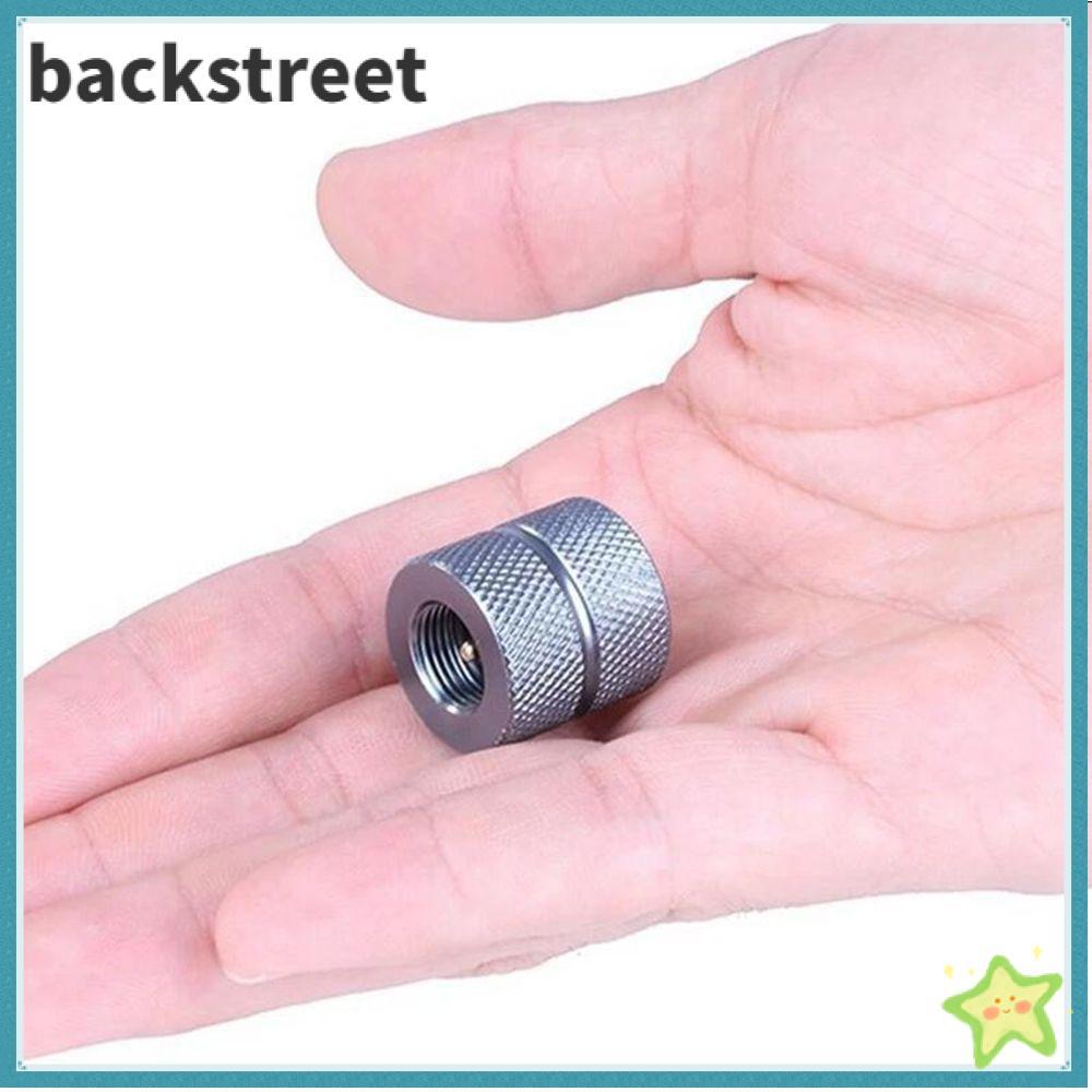 BACKSTAGEREETDV Gas Refill Adapter Canister Screw Type Valve Cartridge