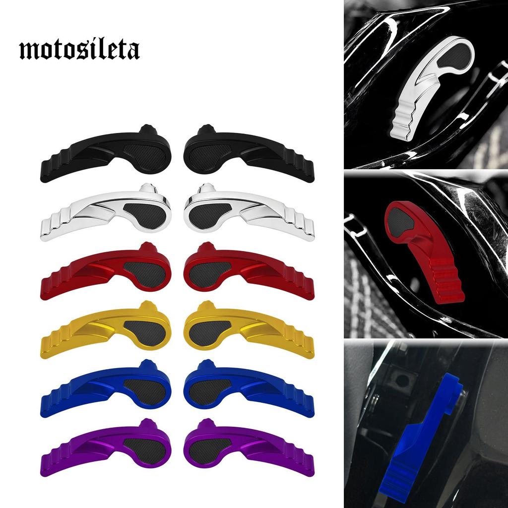 รถจักรยานยนต์ Saddlebag Latches Lifter อานกระเป๋าฝาปิด Latch Lever สําหรับ Harley Touring Glide 2014-2015