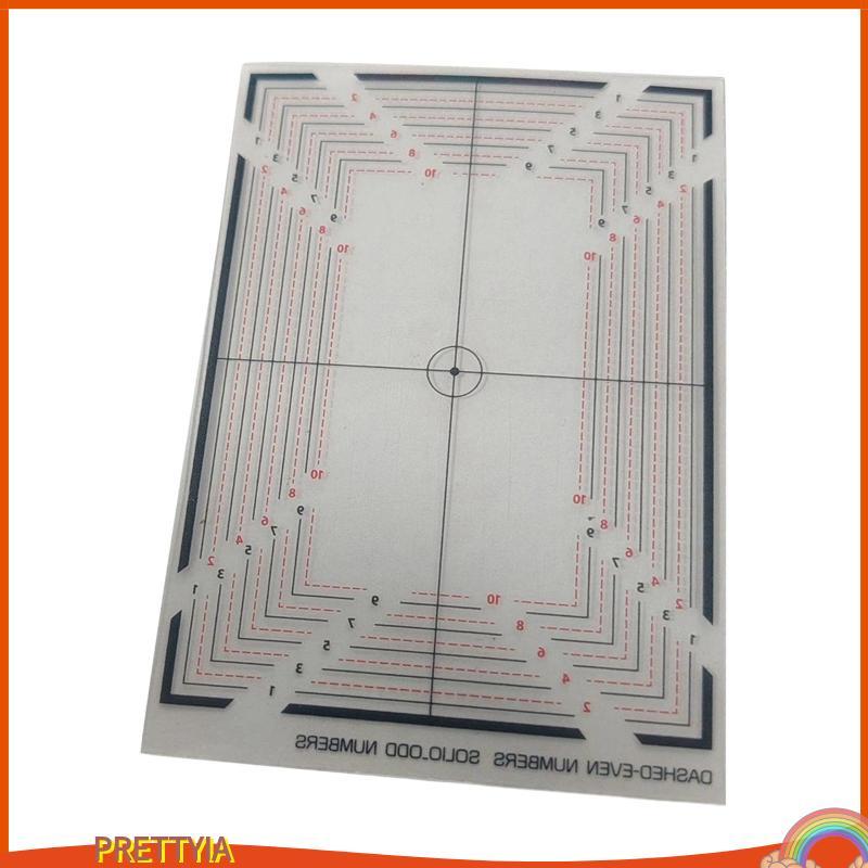 [สวย] PSA Card Grading Centering Tool ปฏิบัติเคลียร์การ์ดสะสมเครื่องมือวัด