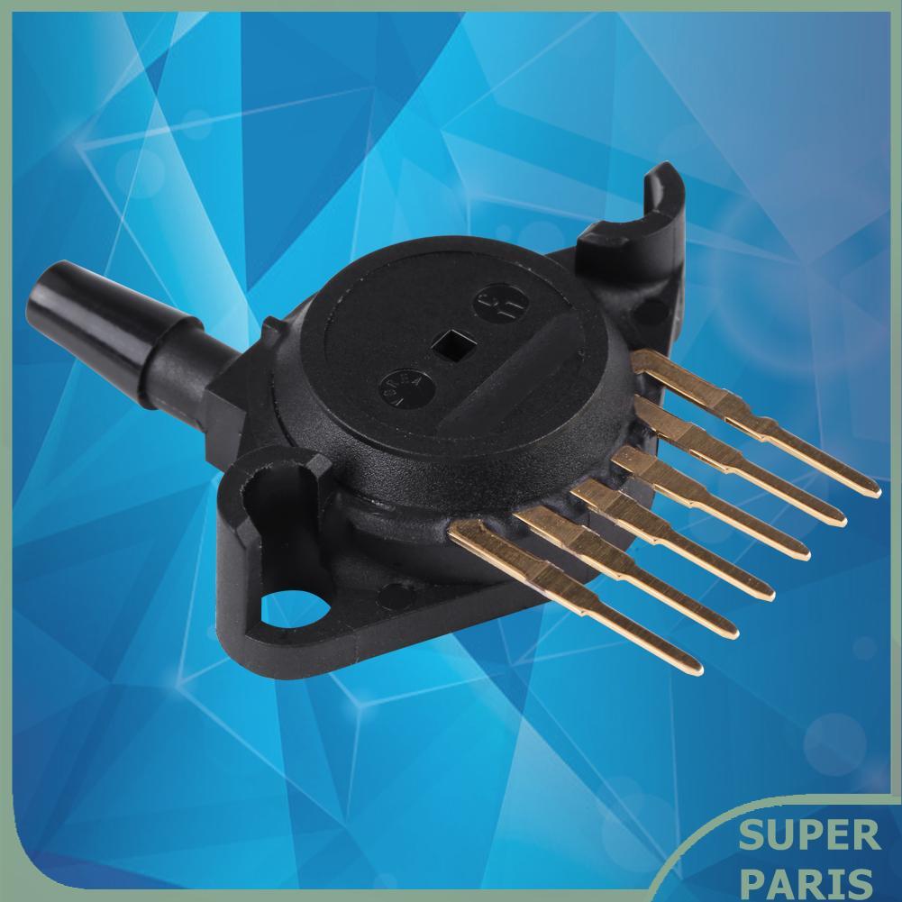 superparis Pressure Sensor 1PC Absolute Intergrated 15 ถึง 700KPA (2.18-101.5 PSI) MPX5700AP สีดำ