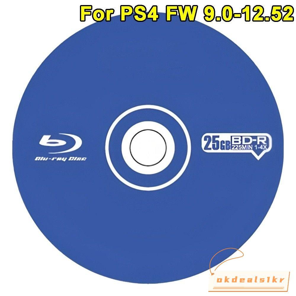 IOKDEALS1 All-in-One Jailbreak Disc, สําหรับ Firmware 9.0-12.52 ไม่มี PC Needed BD-JB Disc, เล่นเกมสํารอง 1 คลิก Boot Homebrew JB Disk เครื่องมือสําหรับ PS4