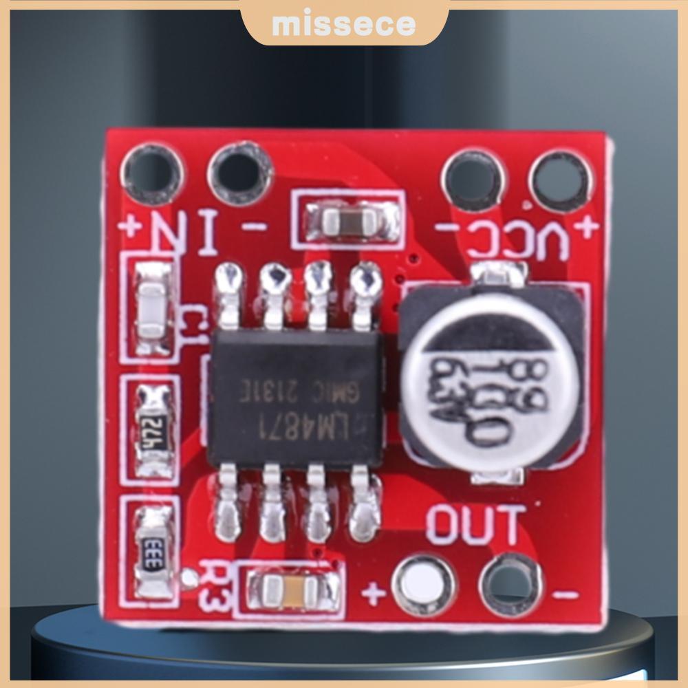 LM4871 เครื่องขยายเสียงช่องเดียว 3W เครื่องขยายเสียงโมดูล DC 3V-5V ขนาดเล็กพิเศษสําหรับลําโพงอิเล็กท