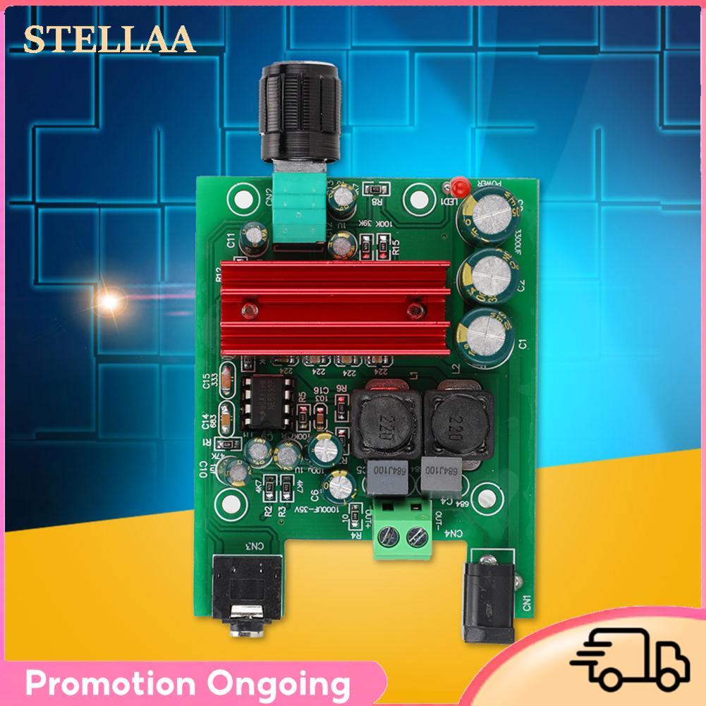 Stellaa Famus TPA3116 D 2 8-25VDC 100W Mono ซับวูฟเฟอร์เครื่องขยายเสียงดิจิตอลโมดูล NE5532 OPAMP
