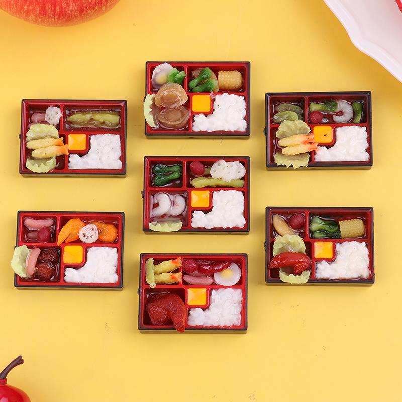 <zhuliye123> 1:12 Dollhouse Japan Fast Food Box rice sake Food Kitchen Decor Toy Nice