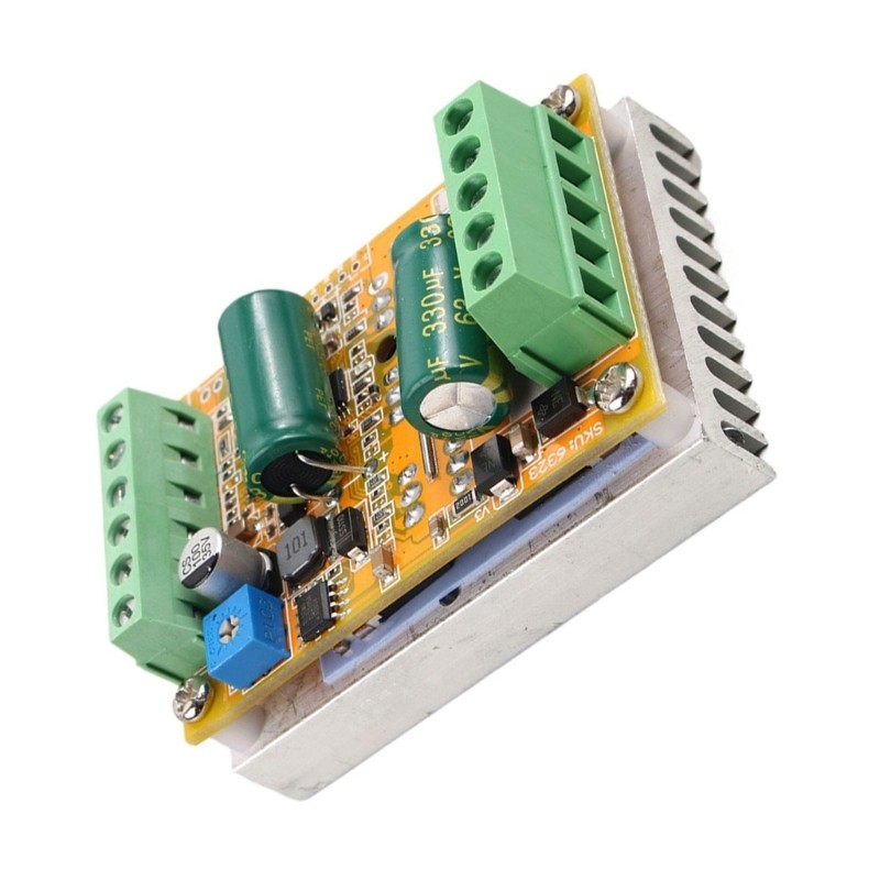 R* Universally 380W BLDC6 5-50V มอเตอร์ควบคุมความเร็วแบบไม่มีแปรงสําหรับพัดลมเครื่องปรับอากาศแอพพลิเ