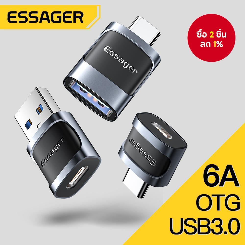 ตัวแปลง USB 3.0 เป็น Type C OTG USB A เป็นไมโคร Type C สำหรับ Macbook แล็ปท็อป เครื่องอ่านการ์ด
