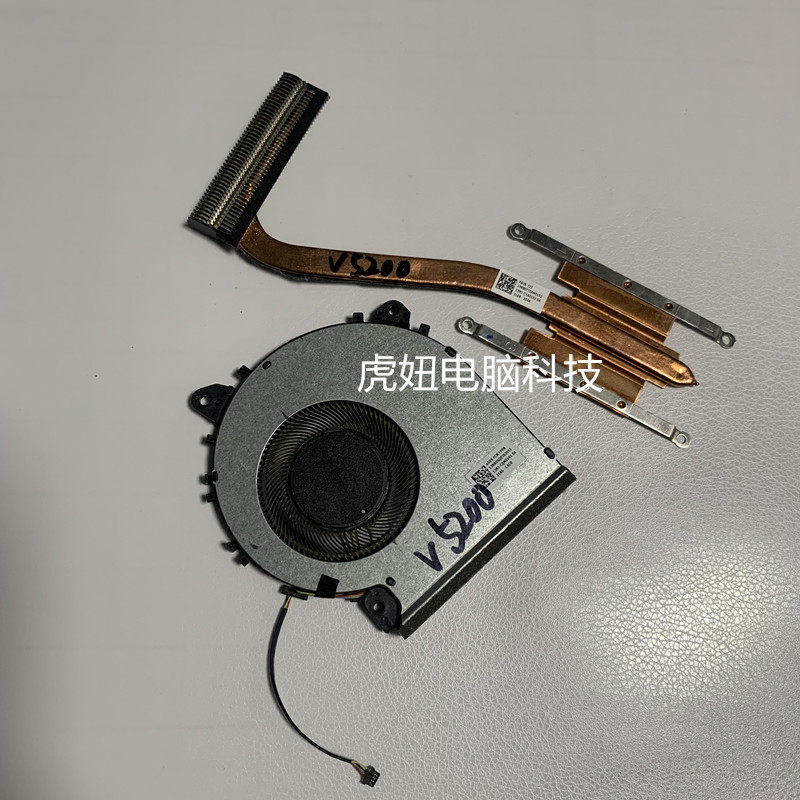 Asus V5200E V5200J FL8850 X515E EA F515MA หม้อน้ําพัดลมท่อทองแดงระบายความร้อน