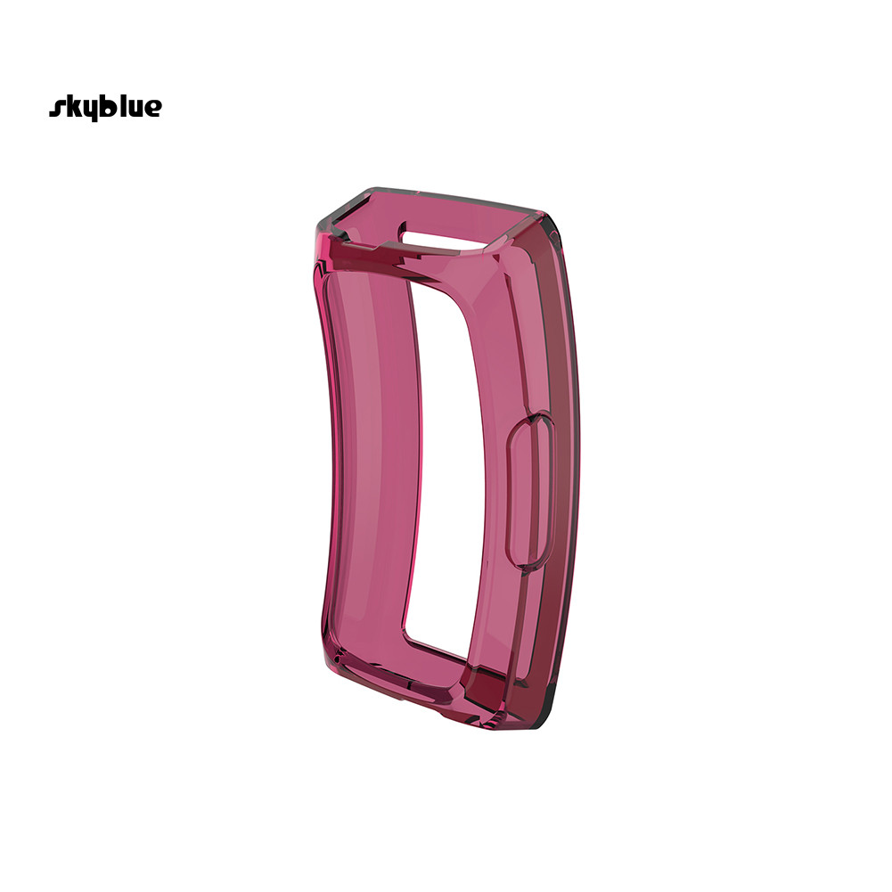 [Sy] ฝาครอบป้องกันรอยขีดข่วน TPU สําหรับ Fitbit Inspire HR Fitness Trackers
