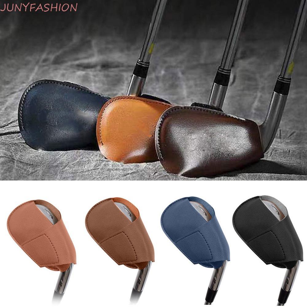 JUNYFASHION Golf Iron Headcover Golf Putter Golf Iron Covers Sports Iron Wedge Protector อุปกรณ์ฝึกซ