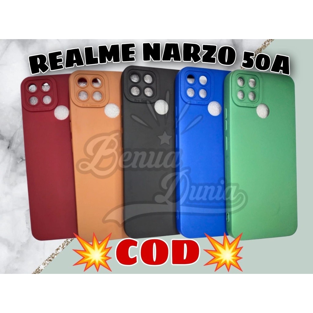 CASE REALME NARZO 50A REALME NARZO 50A PRIME || SOFTCASE BABY PRO CAMERA NARZO 50A NARZO 50A PRIME -
