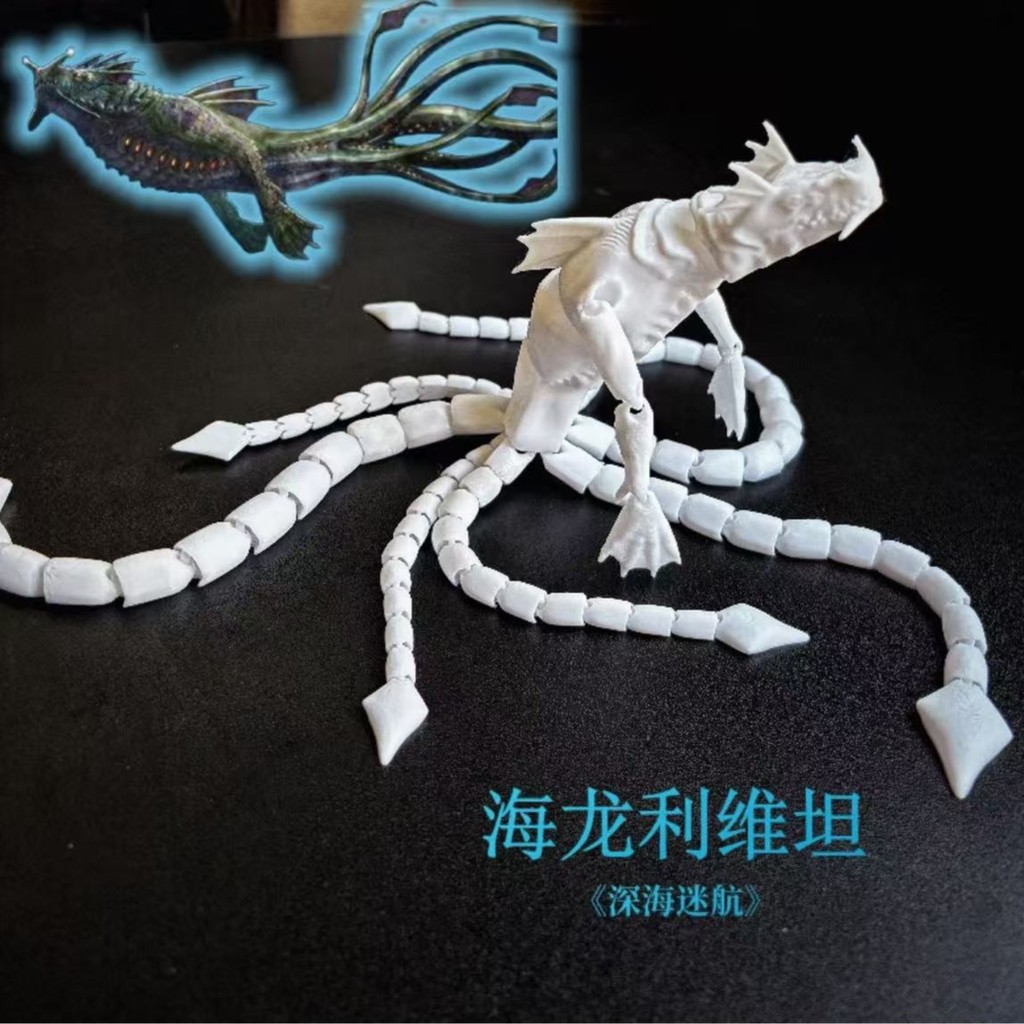 Sea Eater Universe ปลาสีแดง Deep Sea Beast Sea Monster รุ่น 3D Joint Movable จําลอง Sea Monster ของเล่นของขวัญ 26.4.17 ราคา ถูกที่สุด ดีลบีเคเค แกลเลอรีภาพที่ 4