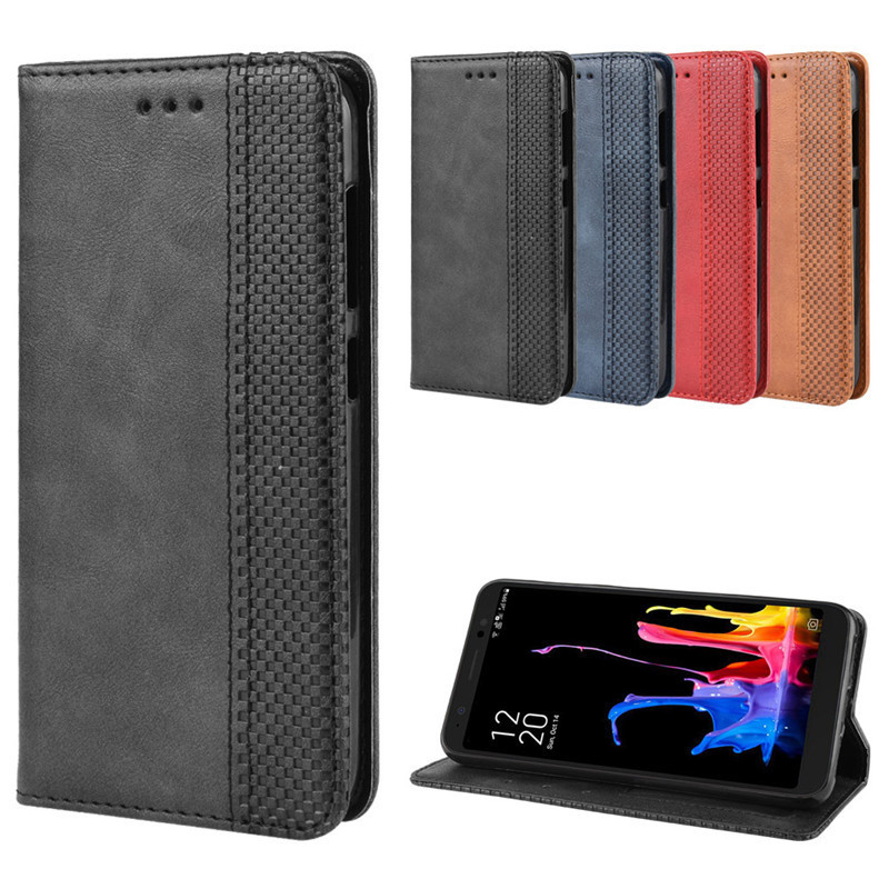 เหมาะสําหรับ ASUS ZenFone Live (L1) เคสโทรศัพท์ ASUS ZA550KL ซองหนังพลิกกระเป๋าสตางค์