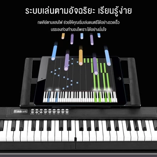 (Local Stock | COD) Benston B151 เปียโนไฟฟ้า 61 คีย์ แบบพับได้ พกพาง่าย สำหรับเด็กและผู้เริ่มต้น