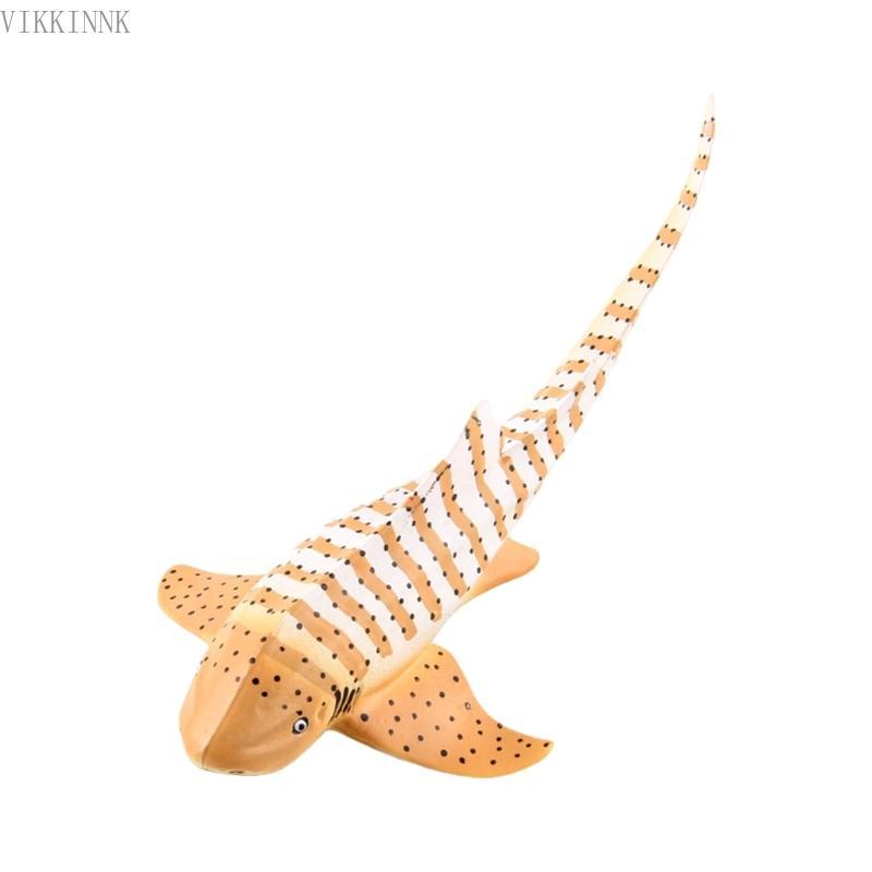VIKK Fish Model ของเล่นสัตว์ทะเลเหมาะสําหรับการเล่นบทบาทและแกล้งเล่น
