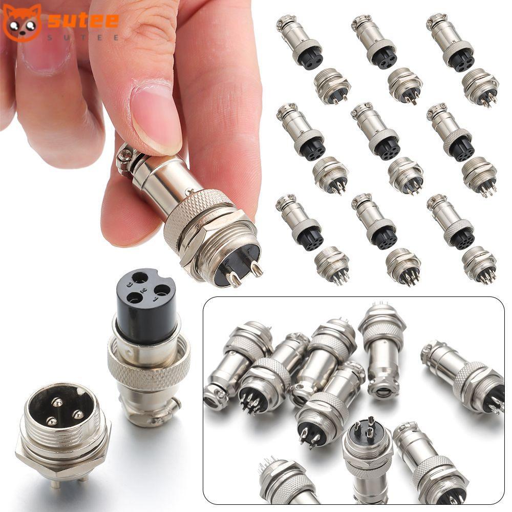 SUTEE Aviation Plug Panel สายไฟ Mount Socket Cable Connector