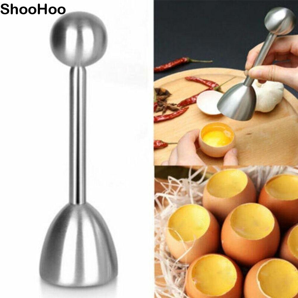 SHOOHOO Egg Topper Cutter Shell Egg-Knocker Kitchen Egg- Knocker